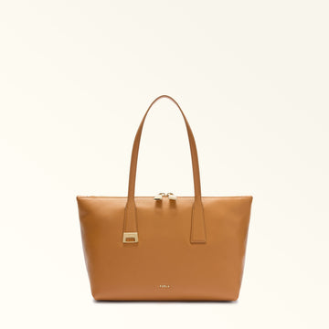 Furla Olivia M Tote in Brown - Bags 