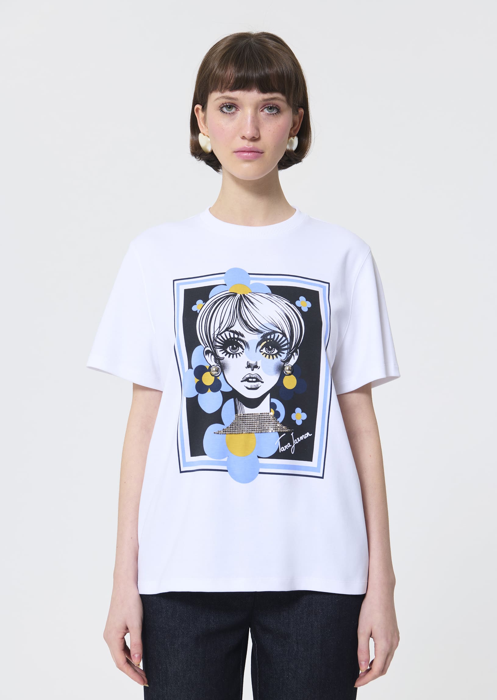 Taratwiggy  white t-shirt