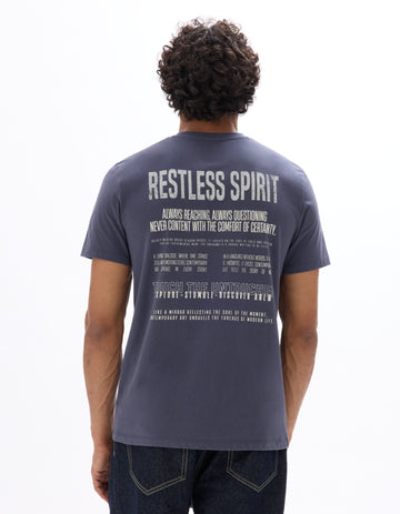 MEXWORD NAVY BLUE 02 SS TSHIRT - Celio lebanon