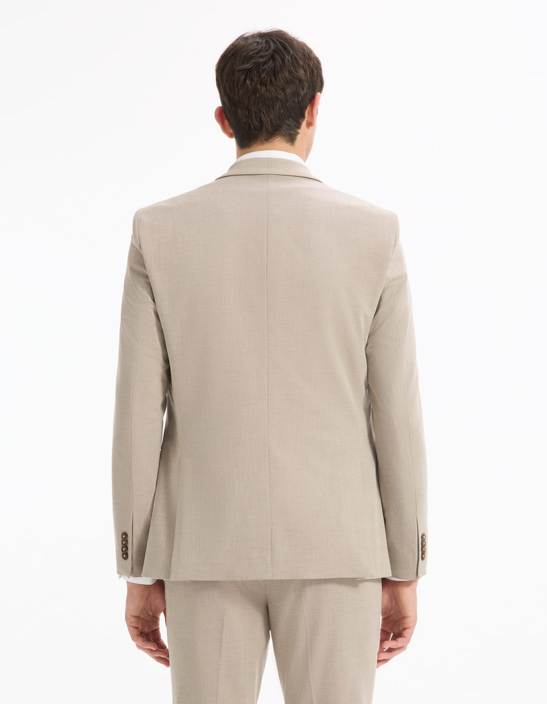 light beige suit jacket