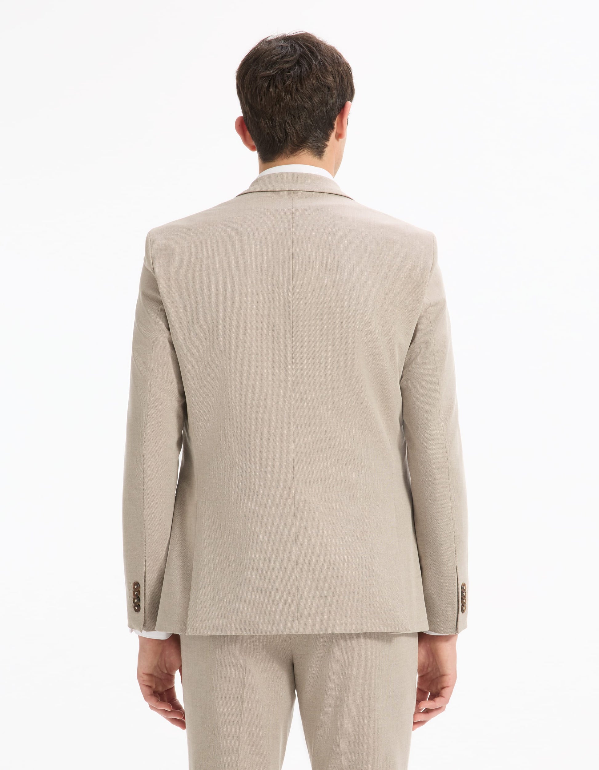 light beige suit jacket
