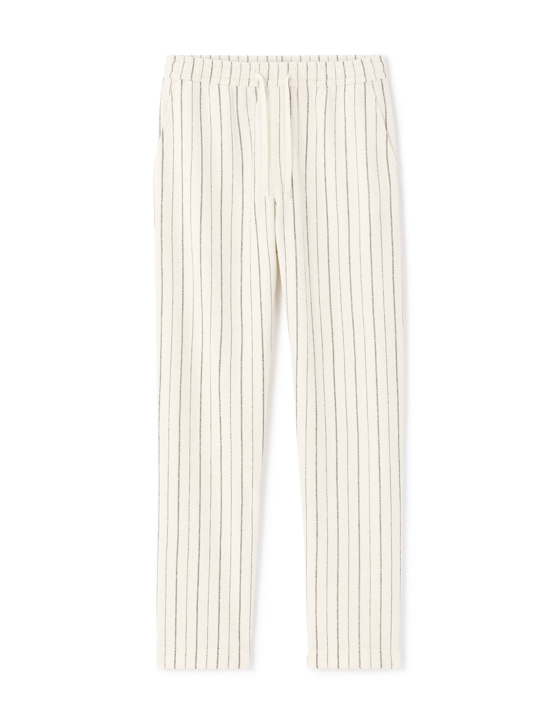 Celio Straight Striped Pants - Beige
