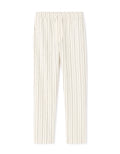 Celio Straight Striped Pants - Beige