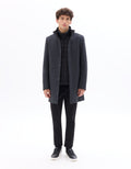 Black Puffy Jacket - Celio Lebanon