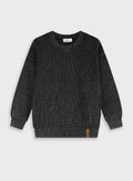 Cotton Boy Sweater - Anthracite