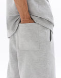 Celio Polyester Blend Bermuda - Grey