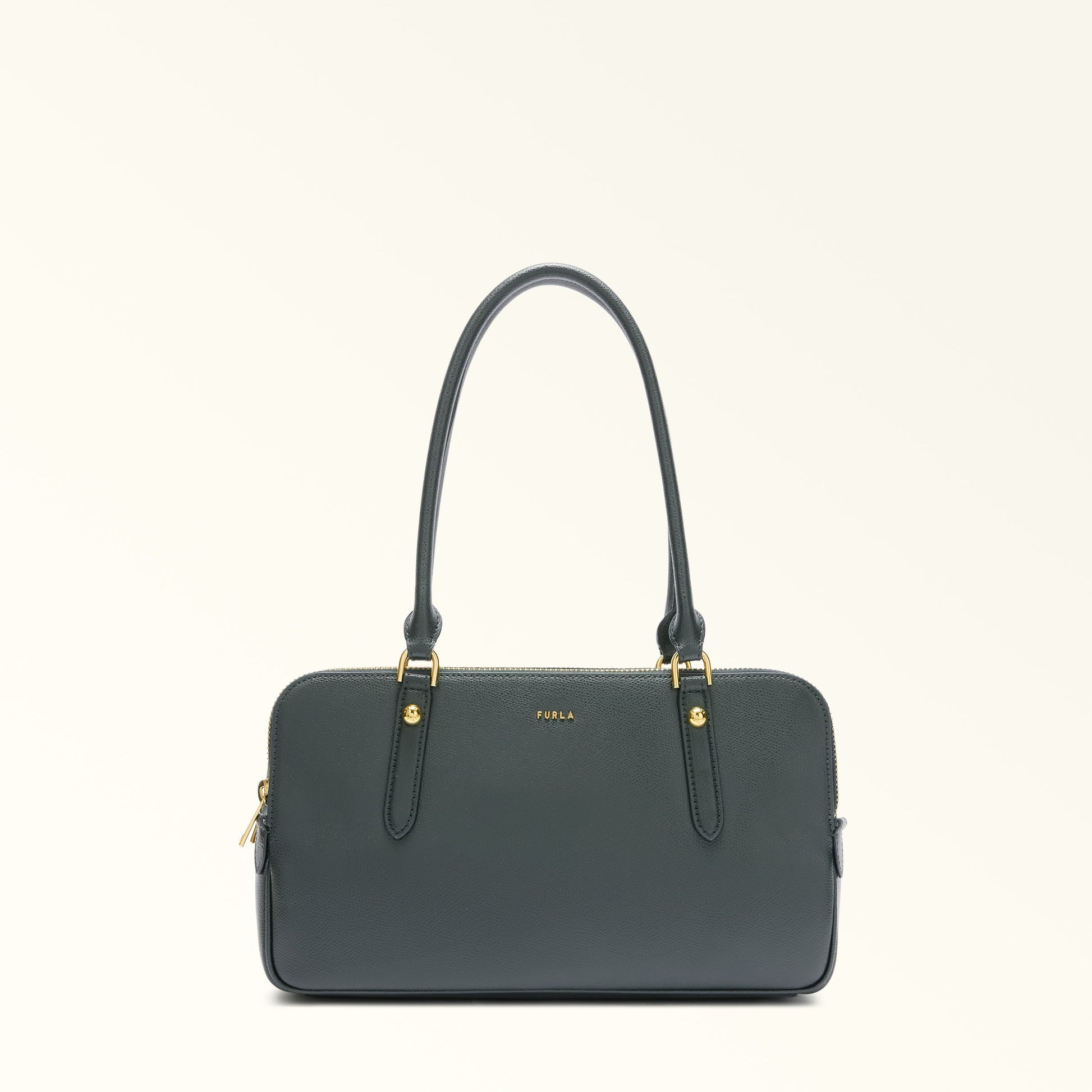 Furla Giulia M Boston  Bag In Leather