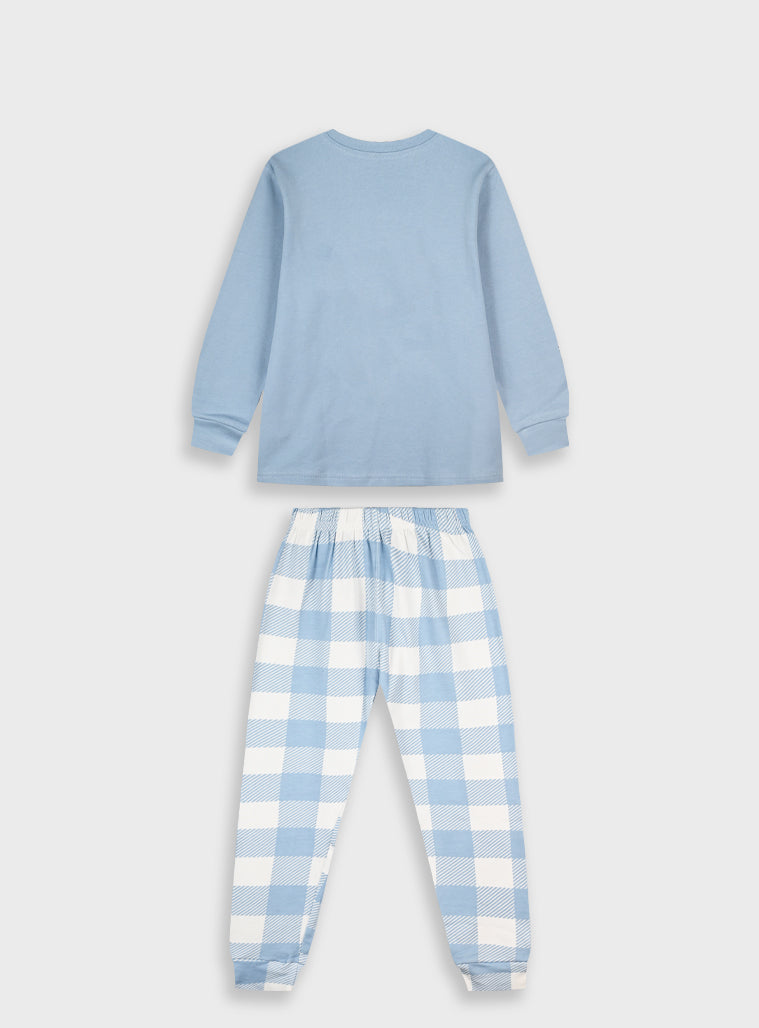 Cotton Girl Pyjamas - Check