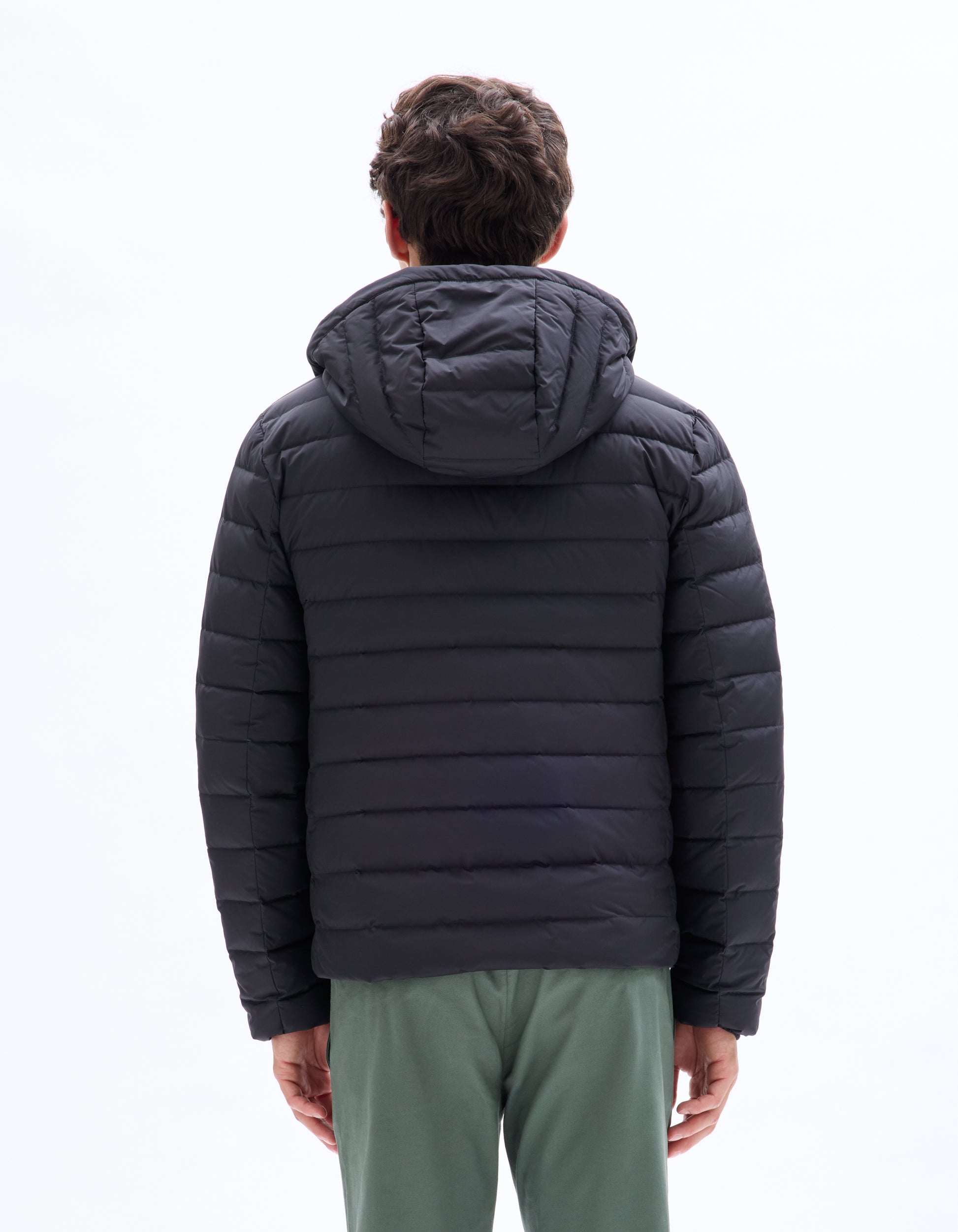 Black Puffy Jacket - Celio Lebanon