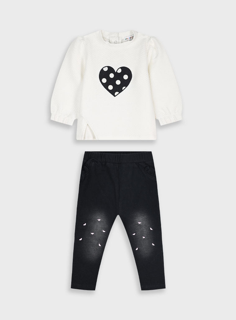 Children's Black Set For Girl