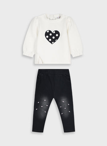 Children's Black Set For Girl