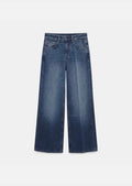 Jocelyn jeans in denim blue cotton by Tara Jarmon