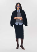 Jeannette skirt in navy by Tara Jarmon