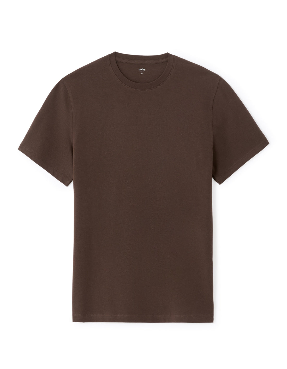 Regular Fit Crew Neck 100% Cotton T-shirt Celio