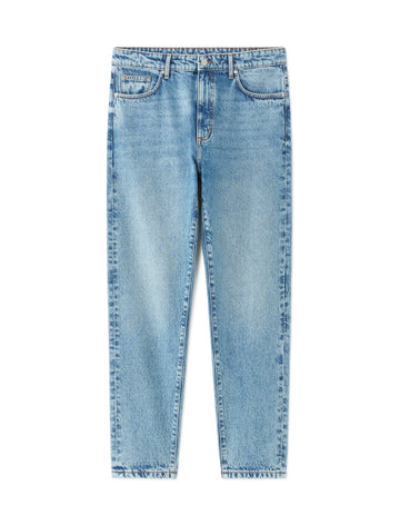 Celio Relaxed Fit Jeans - 100% Cotton - 7/8 Length - Beige