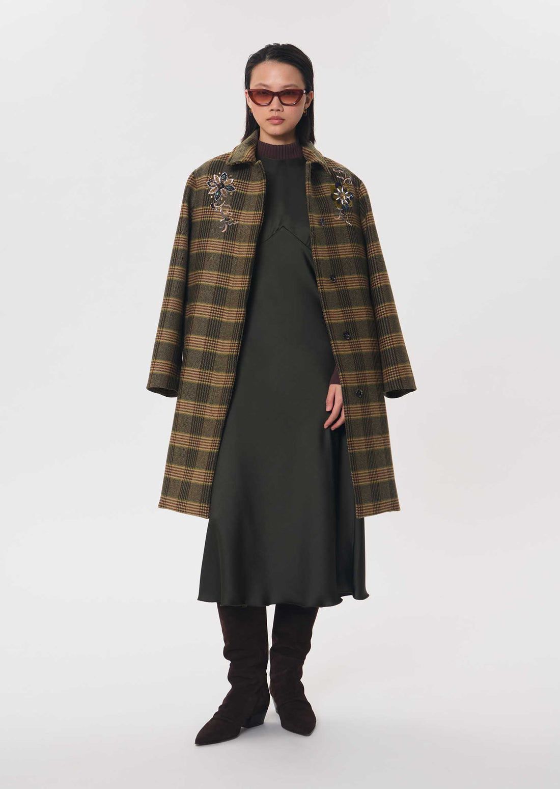 Rimina dress in khaki by Tara Jarmon