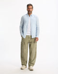 light blue Long sleeves Shirt