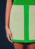 Julianna green double canvas skirt by Tara Jarmon Lebanon