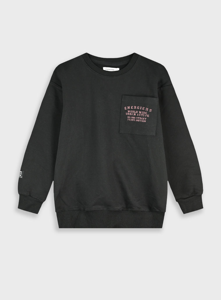 Cotton Boy Blouse - Black