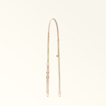 Furla Delia Personalizable Chain Shoulder Strap in Pink - Accessories 
