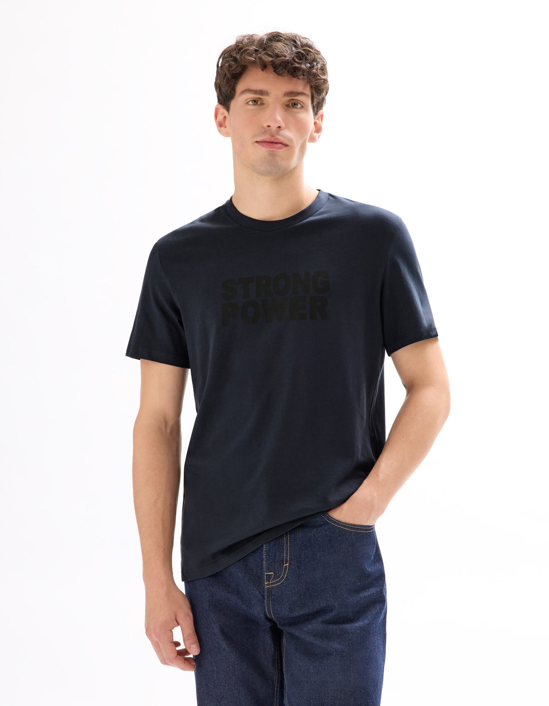 MEXCRITI NAVY SS TSHIRT - Celio lebanon