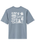 Grey Blue Short Sleeves Tshirt - Celio Lebanon