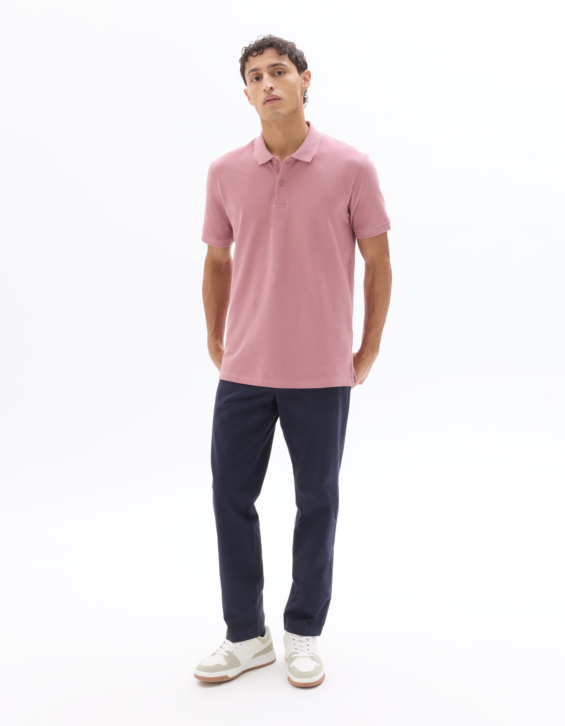 Pink Rosewood Short sleeves Polo for men