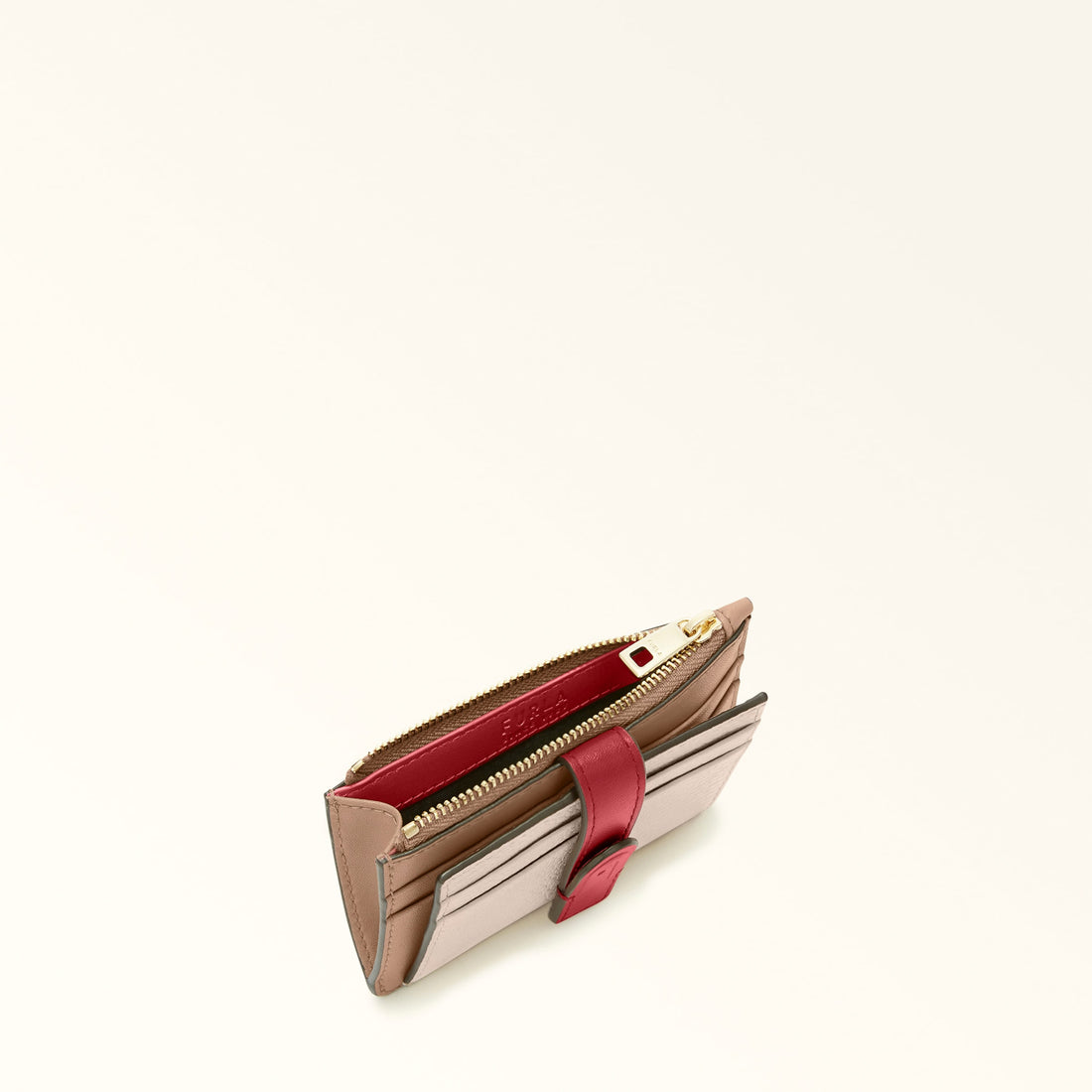 Card Case Fgr-Furla Grazia Azalea+Greige+Lacca