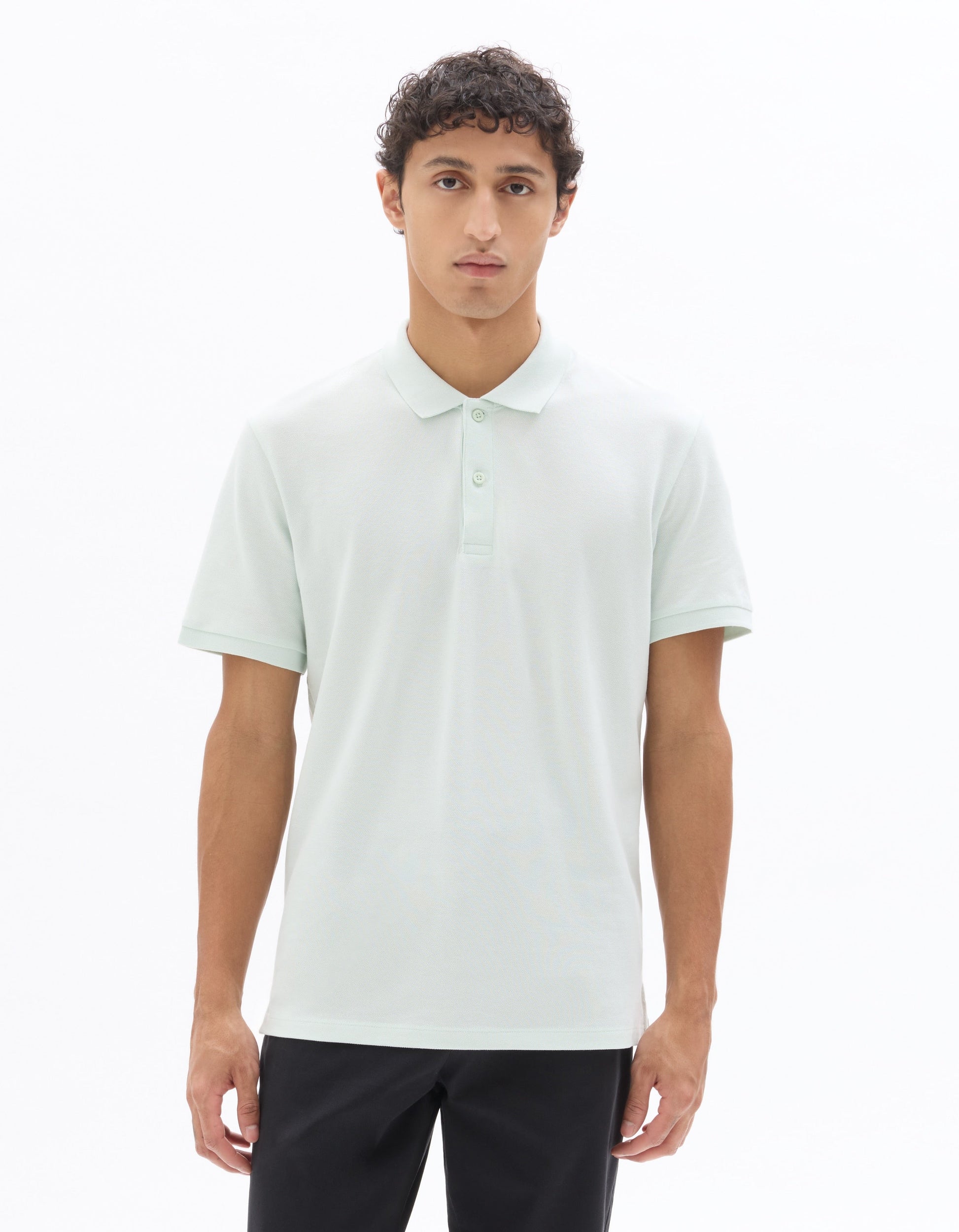 Regular fit pique polo shirt, 100% cotton Celio