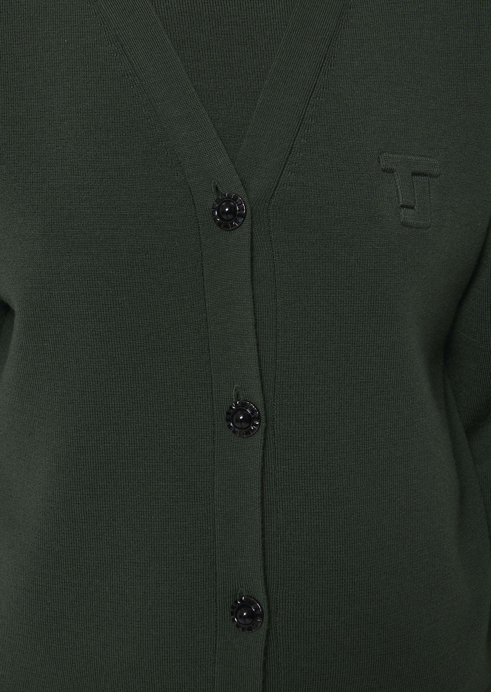 Gibus  green vest for women