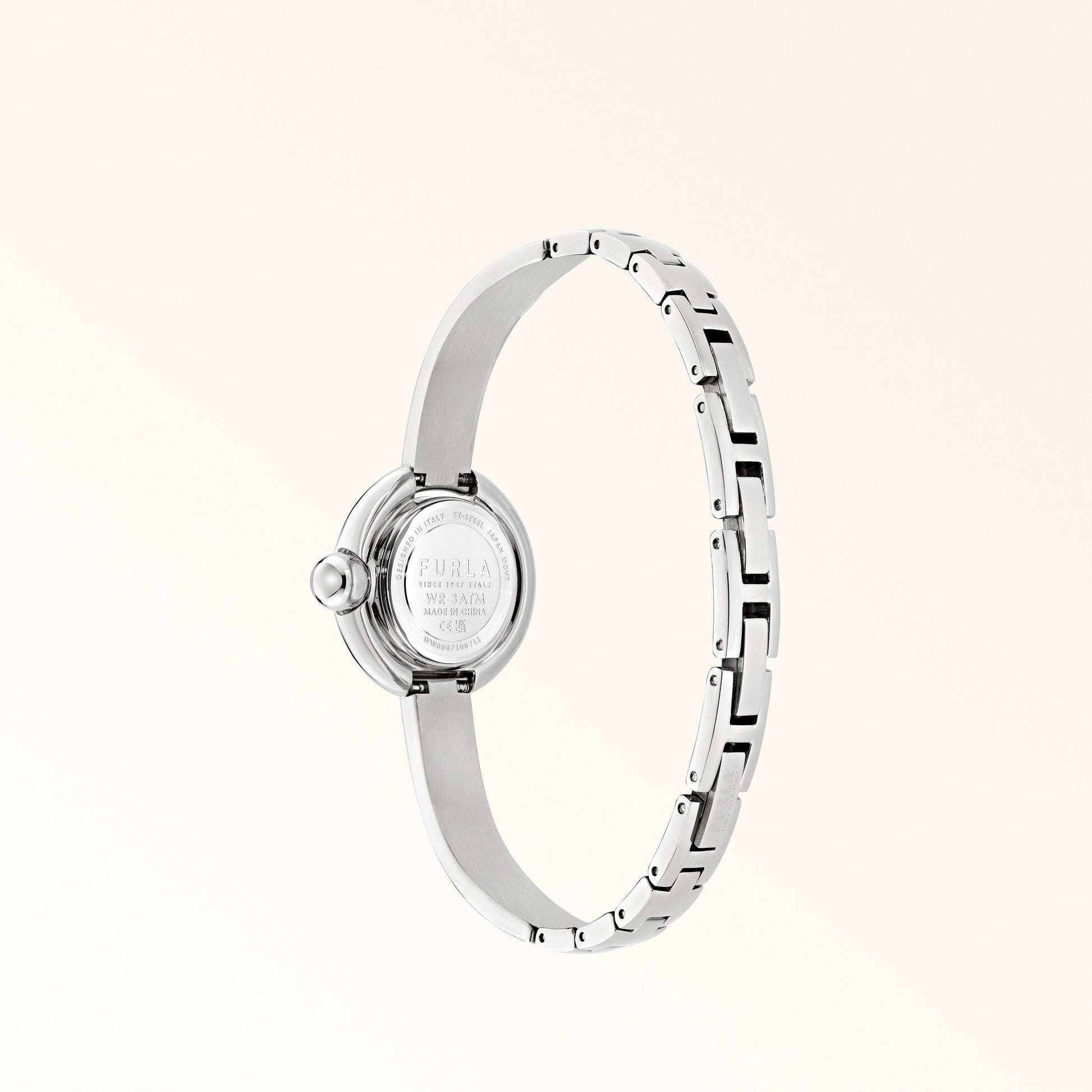 Furla Piercing  Round Case Watch in Silver - Watches 