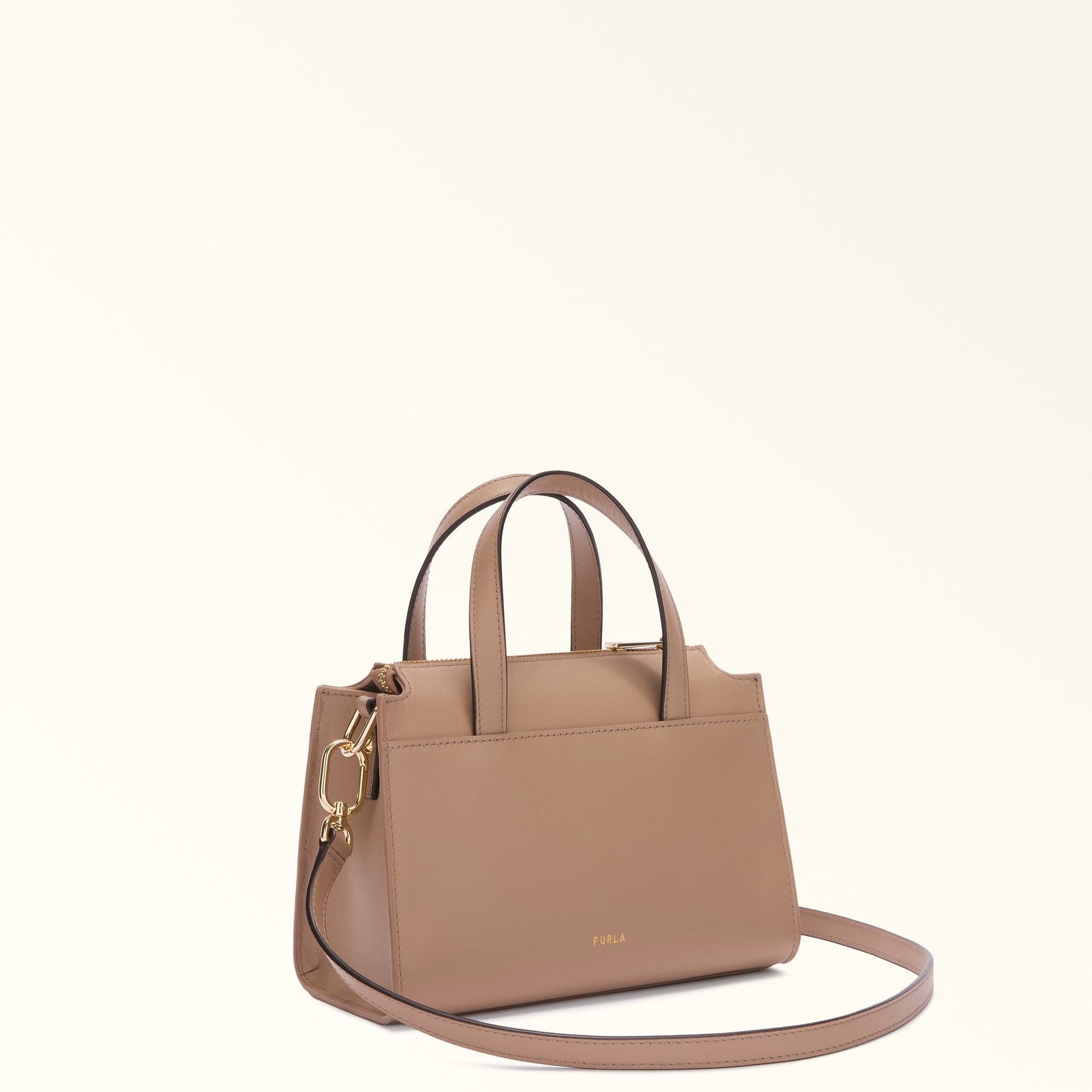 Boston Bag Fnu-Furla Nuvola Greige