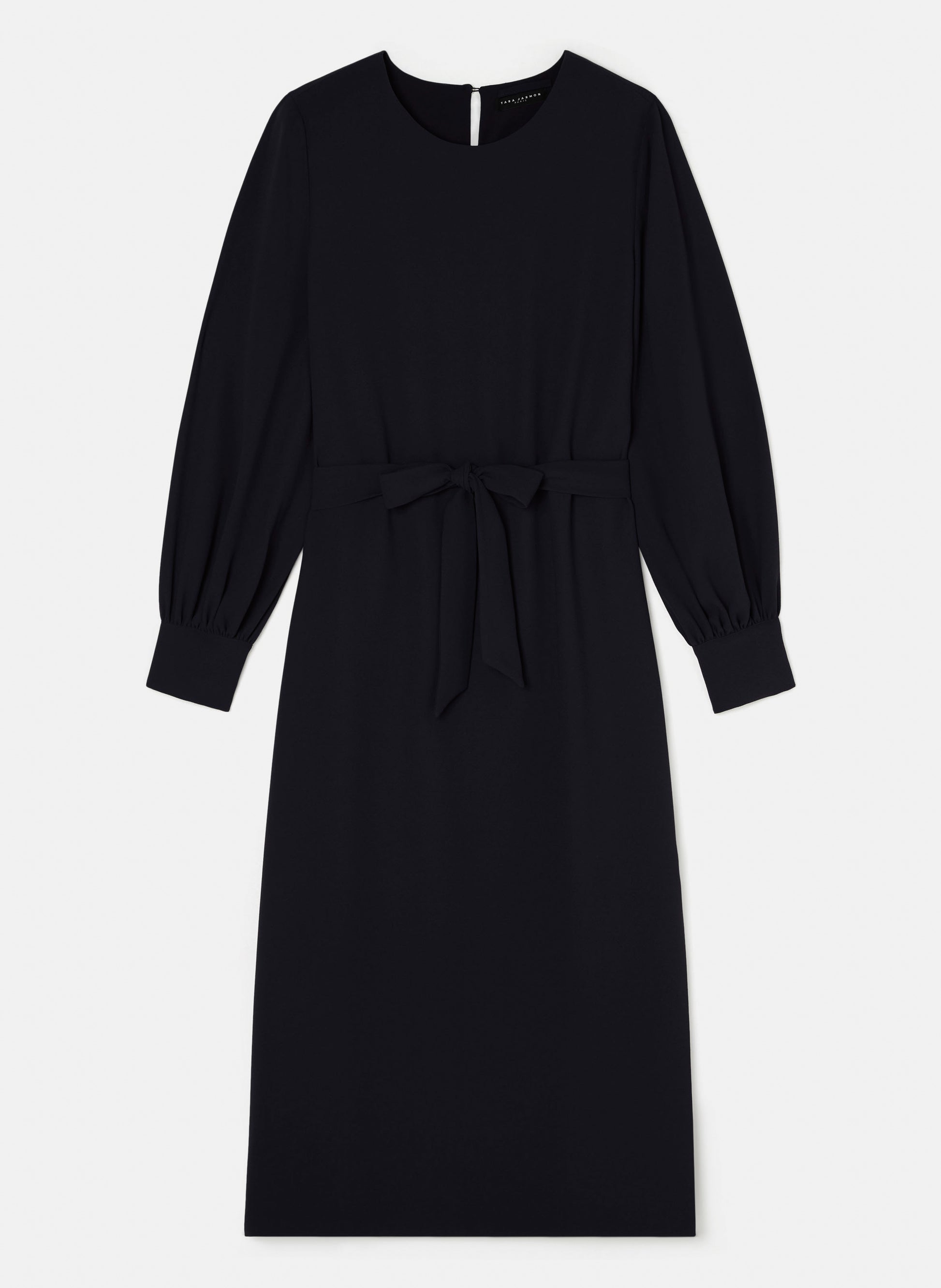 Rossini midnight blue crepe dress by Tara Jarmon Lebanon