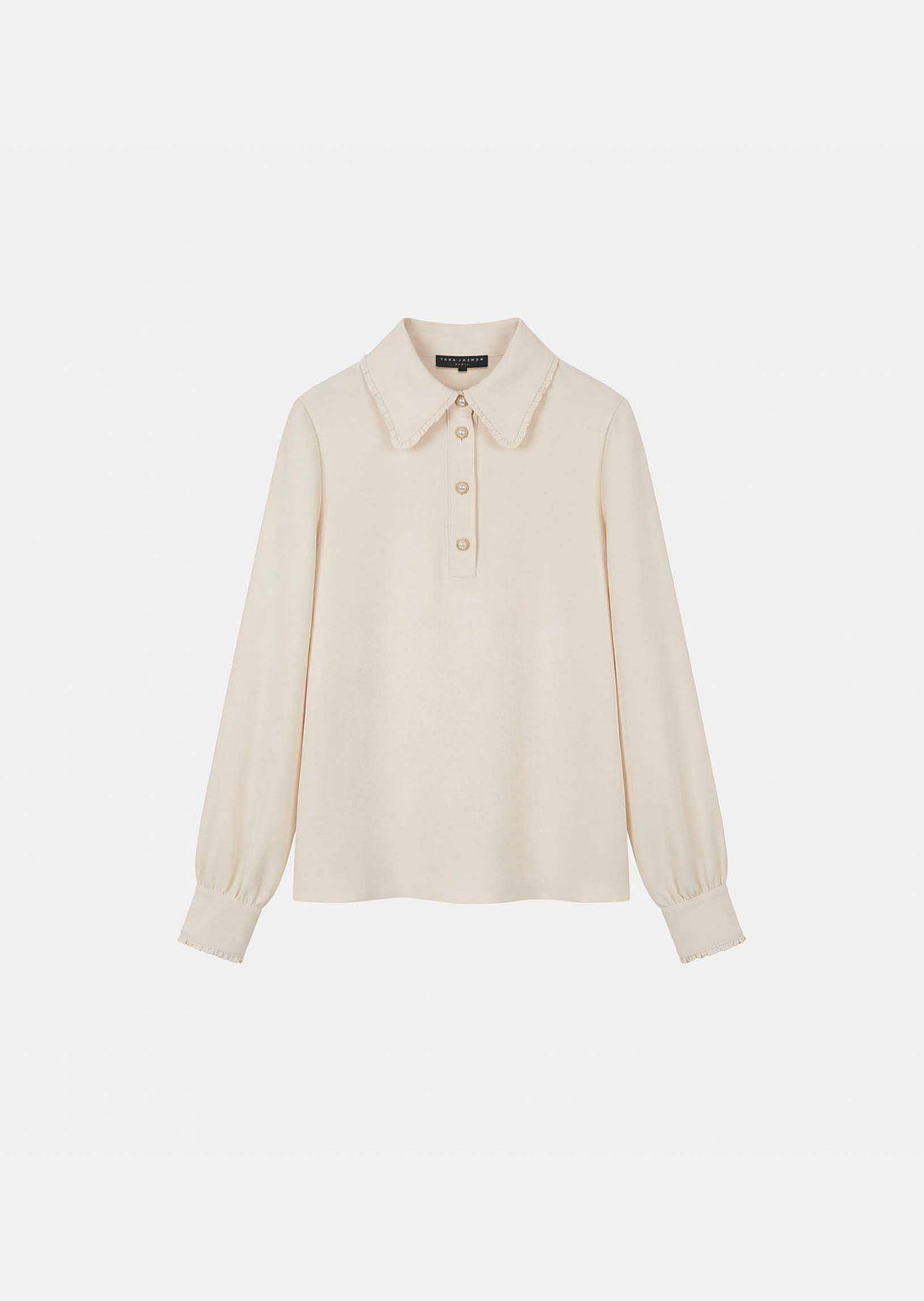 Tessy top in off white by Tara Jarmon