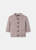 Genny cardigan in hazel wool by Tara Jarmon