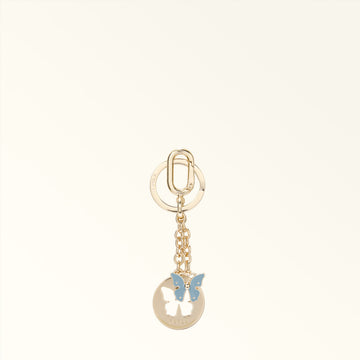 Furla Crystal Keyring Butterfly in Blue - Charms 