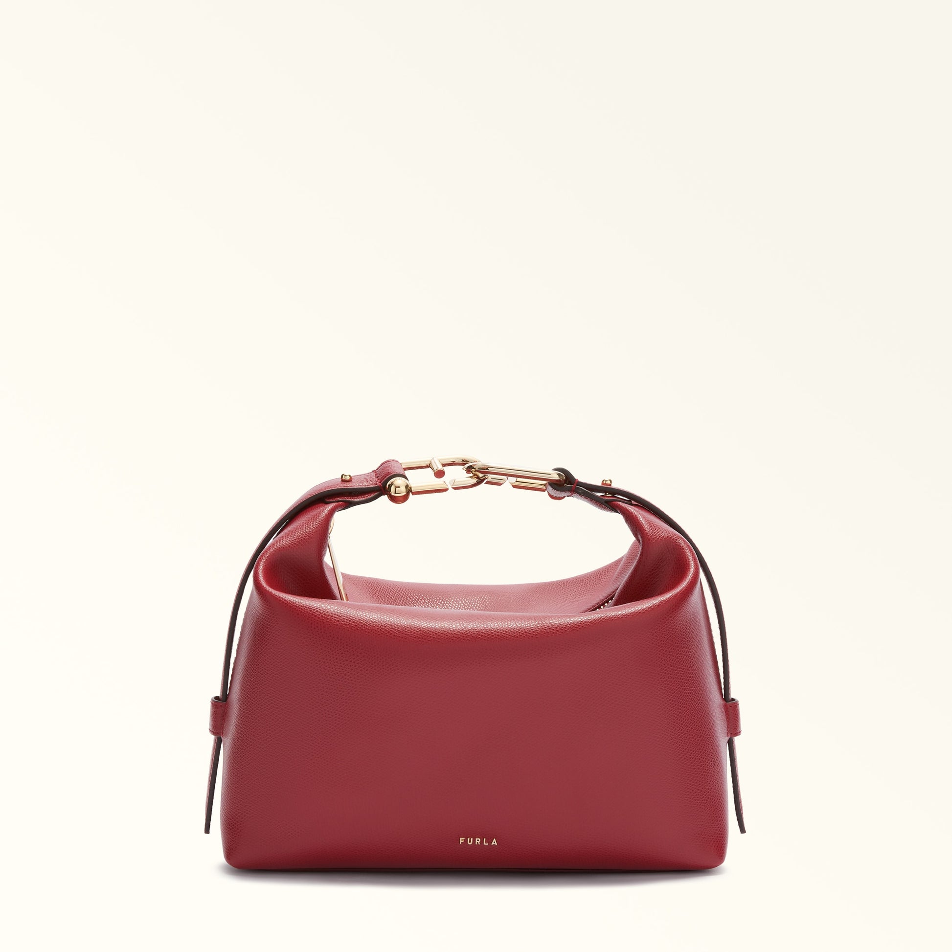Furla Tonie M Hobo Bag In Leather