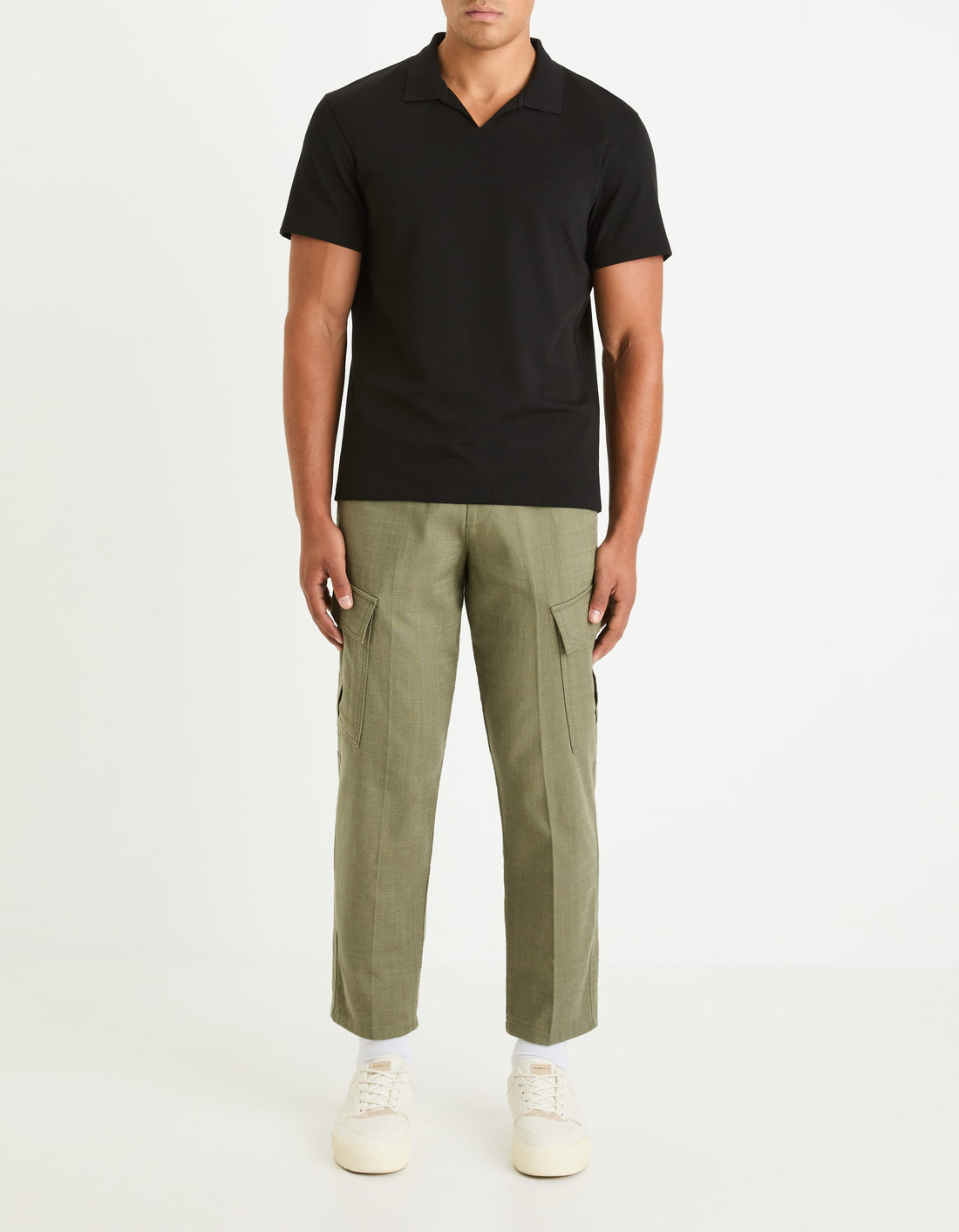 black Short sleeves Polo