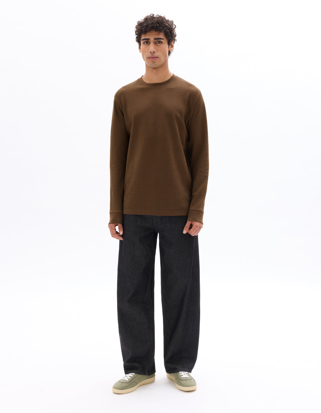 Cafe Au Lait Long Sleeves Tshirt - Celio Lebanon