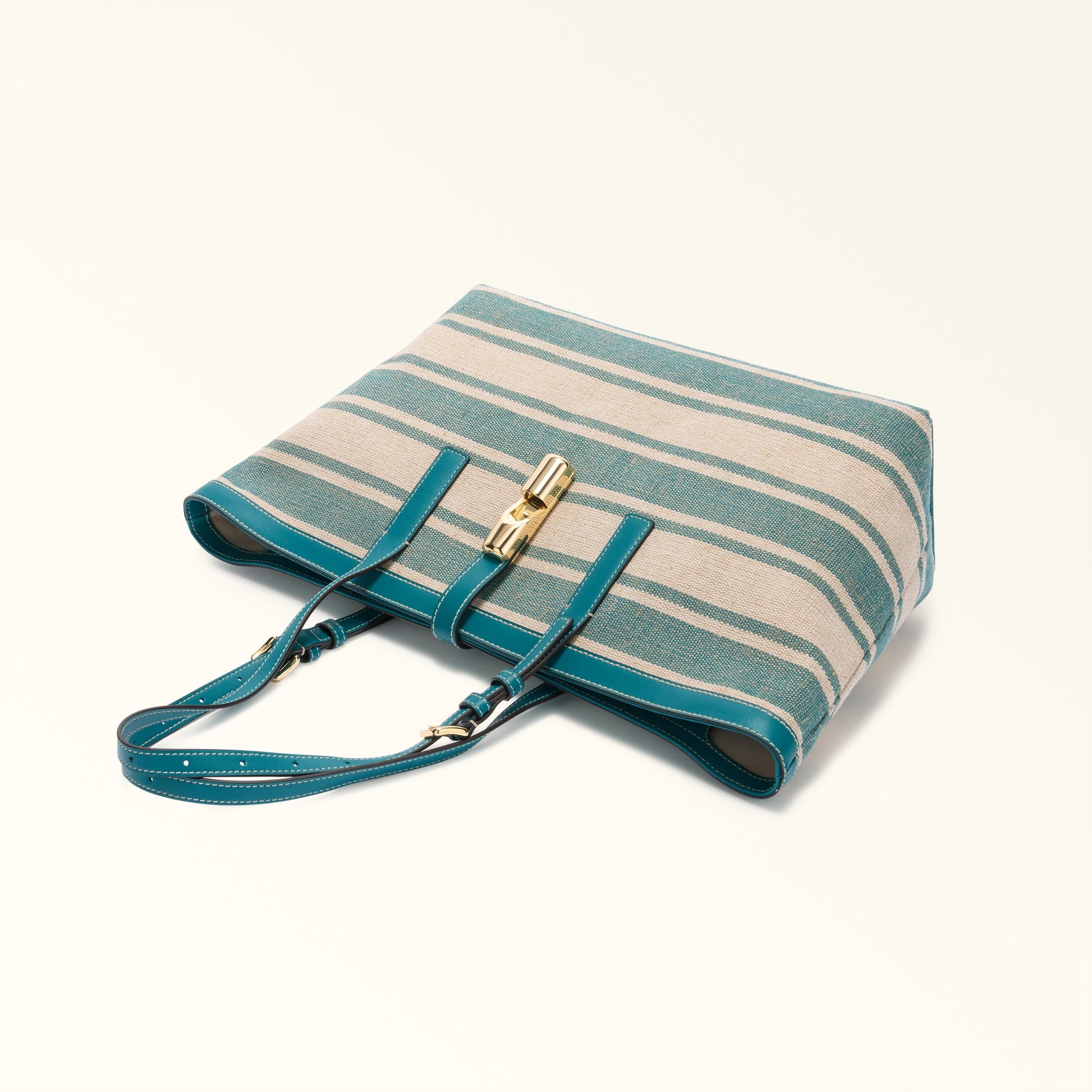 Furla Debby L Tote in Blue - Bags 