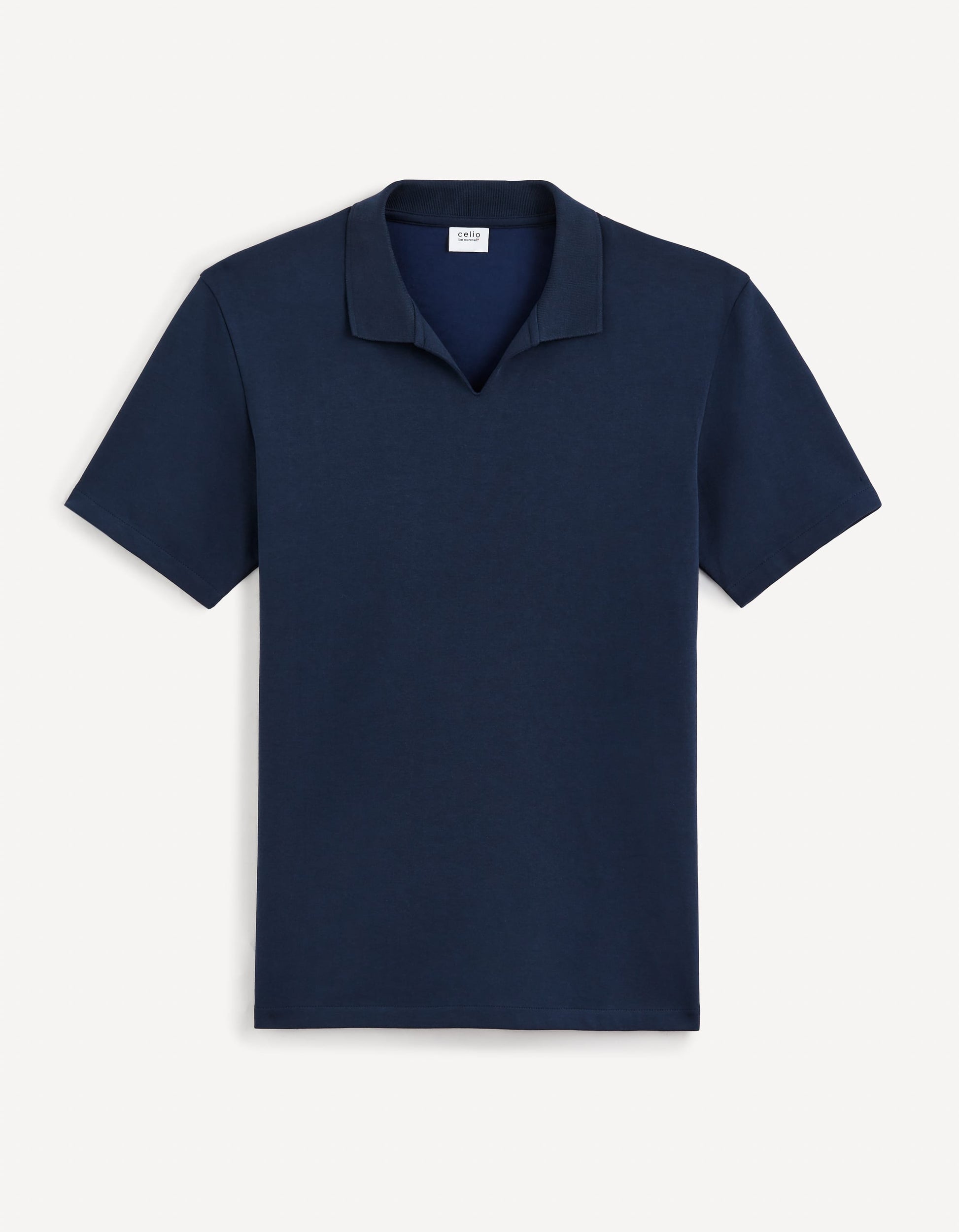 navy Short sleeves Polo