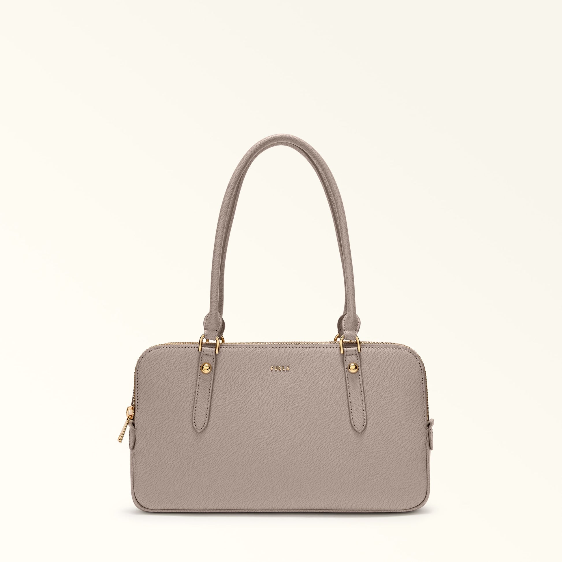 Furla Giulia M Boston  Bag In Leather