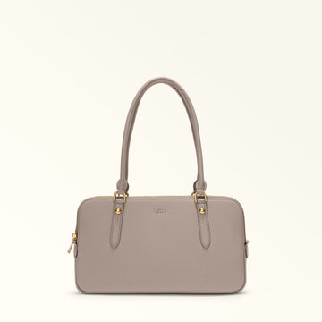 Furla Giulia M Boston  Bag In Leather