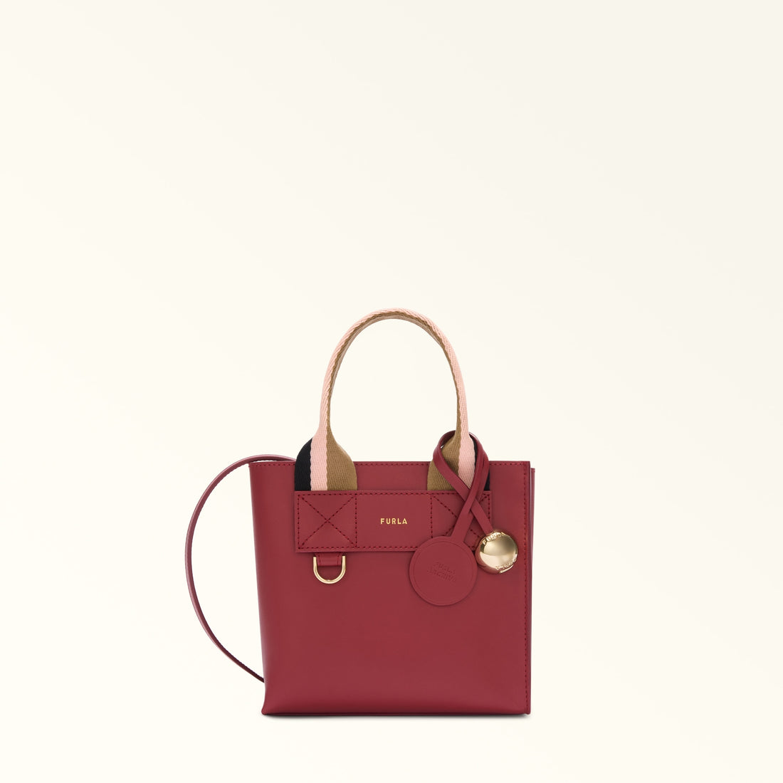 Furla Divide It Mini Tote in Red - Bags 