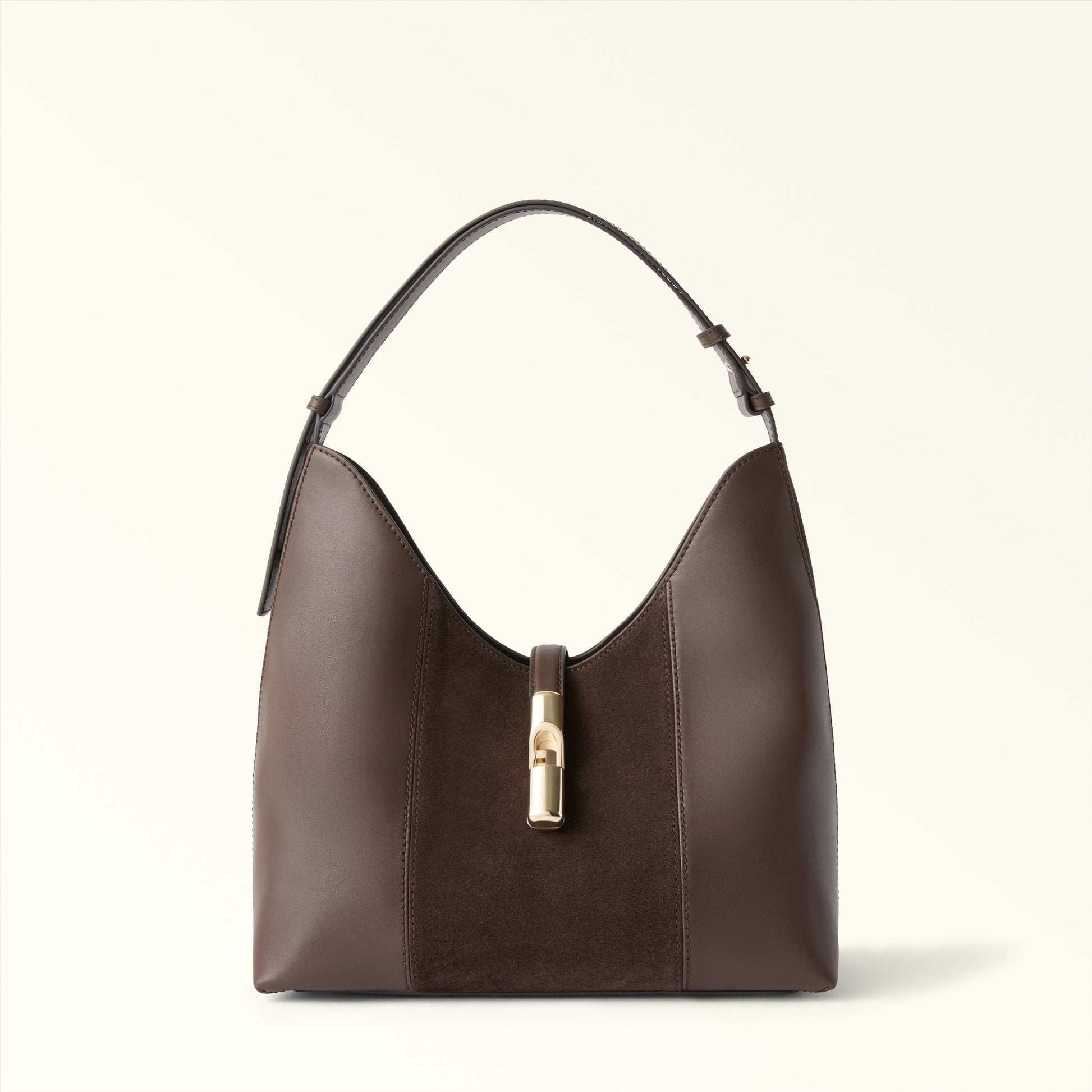 Furla Goccia M Hobo in Brown - Bags 
