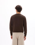 Dark Brown Crew Neck Jumper - Celio Lebanon