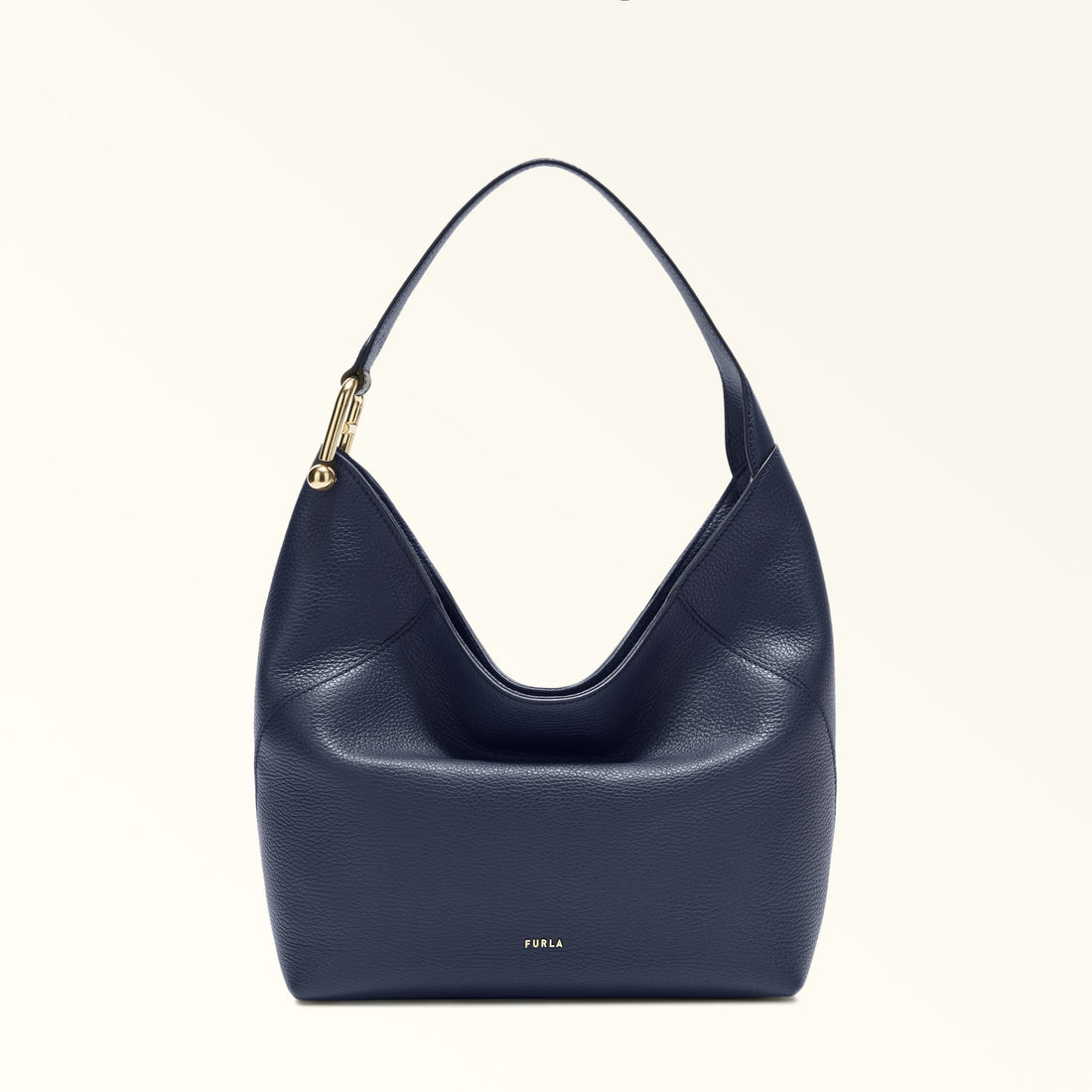 Furla Lara M Hobo Bag In Leather