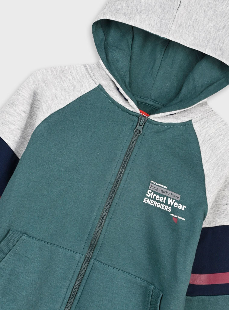 Children's Navy Tracksuit For Boy