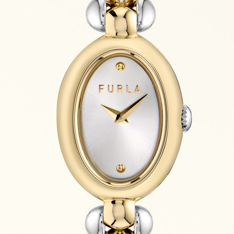 Furla Delizia Oval Case Watch 26X20Mm in Gold - Watches 