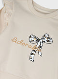  Offwhite Infant'S Tracksuit(Blouse,Trousers) For Girl